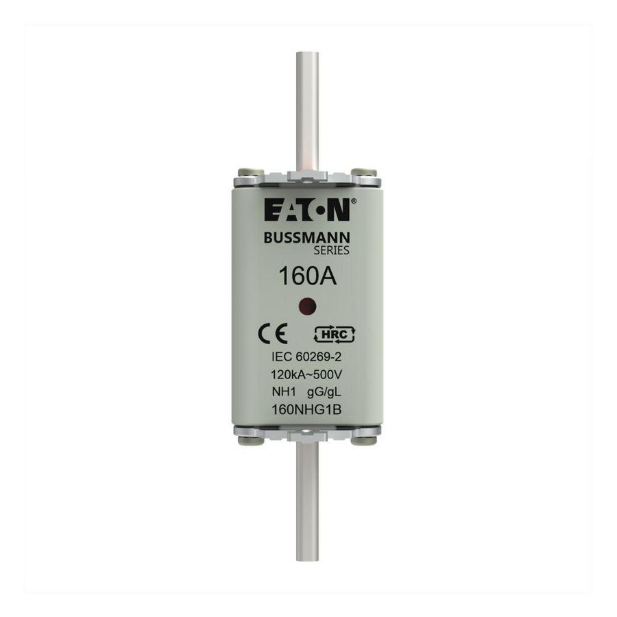 Zekering laagsp. 160A AC 500V NH1 gL/gG dubbele meld VVE=3