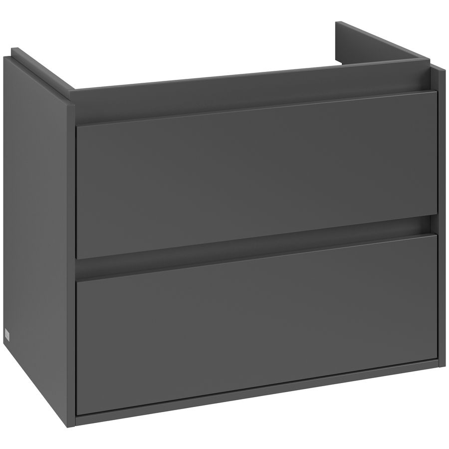 Wastafelonderkast Skyla 772x596x439mm Graphite
