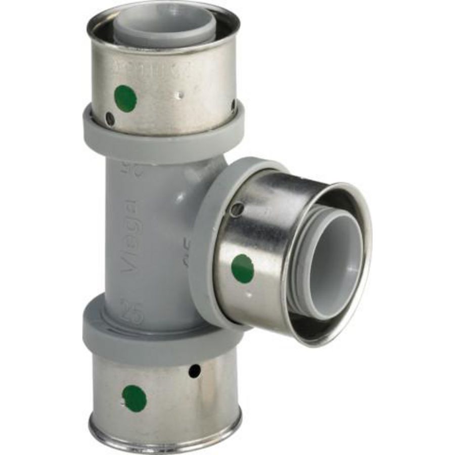 T-koppeling verlopend 20x20x16mm SMARTPRESS PPSU kunststof 4718