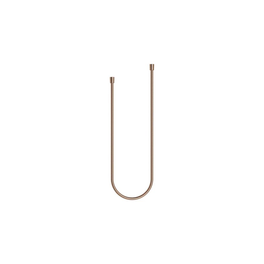 Metalen doucheslang 1/2"x1/2"x1250mm Brons gebors.
