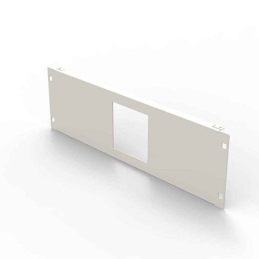 Frontplaat 3-polig DPX3 250HP Hori. XL3S 4000 breedte 24 mod