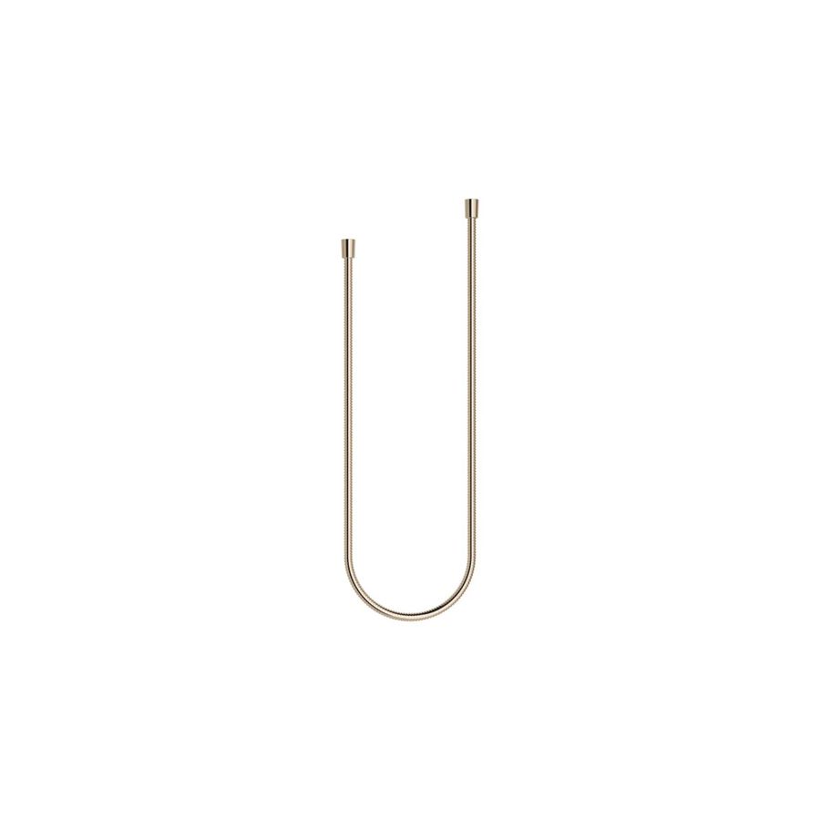 Metalen doucheslang 1/2"x1/2"x1250mm Light Gold