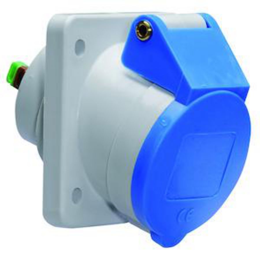 ICD 9h 16A 4P 230V IP44 87x71 QC Sch