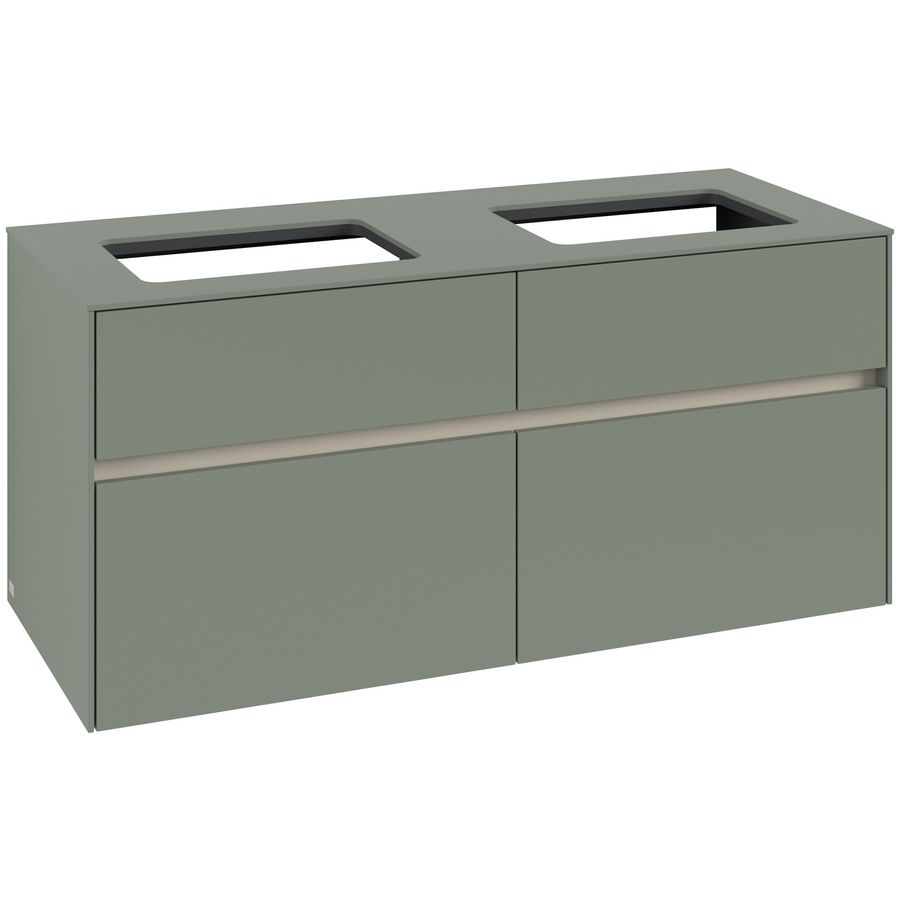 Wastafelonderkast Collaro 1200x548x500mm Soft Green C115B0AF
