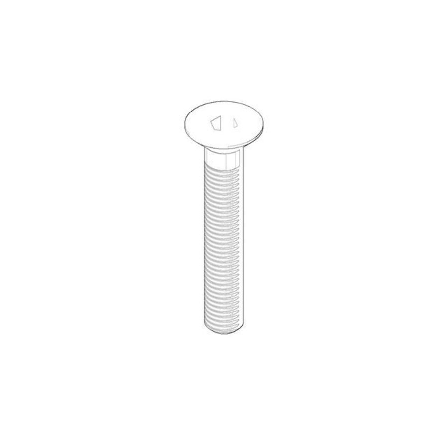 Bevestiging Verzonken schroef met binnenzeskant M4x25mm