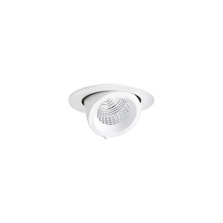 EB+ 431 10 930 C/I DALI WH-RAL9010-LED-Inbouwspots 3000K 9W