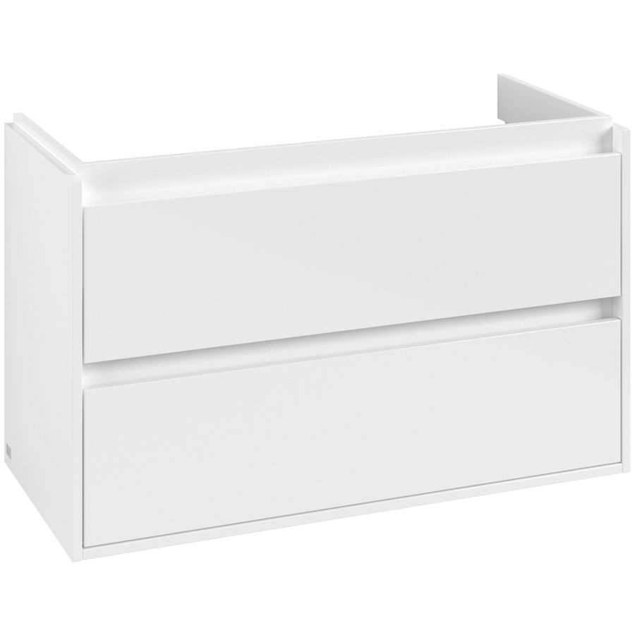 Wastafelonderkast Skyla 972x596x439mm Brilliant White