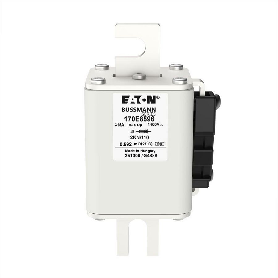 Zekering hoge snelheid 315A AC 1400V 2 aR K indi VVE=3