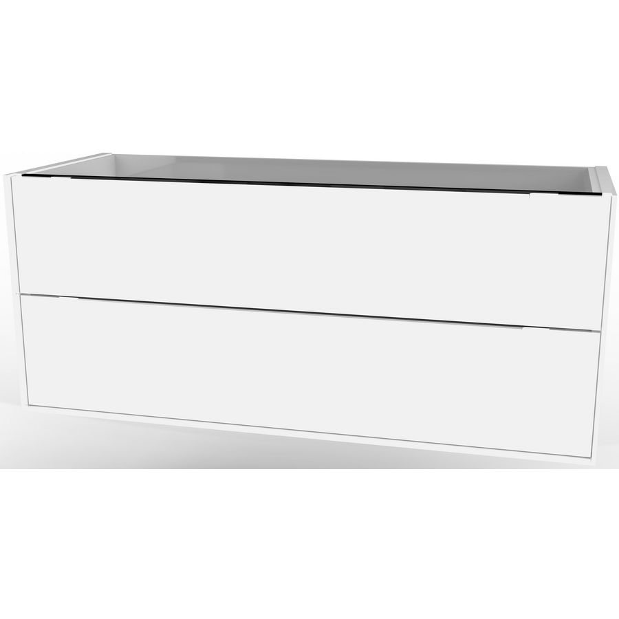Cassino onderkast 120 wit hoogglans.