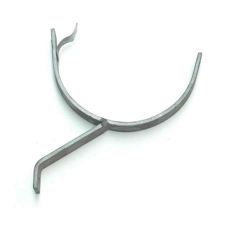 Mastgootbeugel / renovatiebeugel M30 gegalv.met tapgat 25x5mm