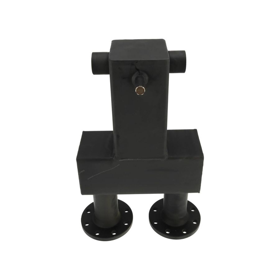 Haakse aansluiting HEX G2,5 DN80 tbv. aanvoer
