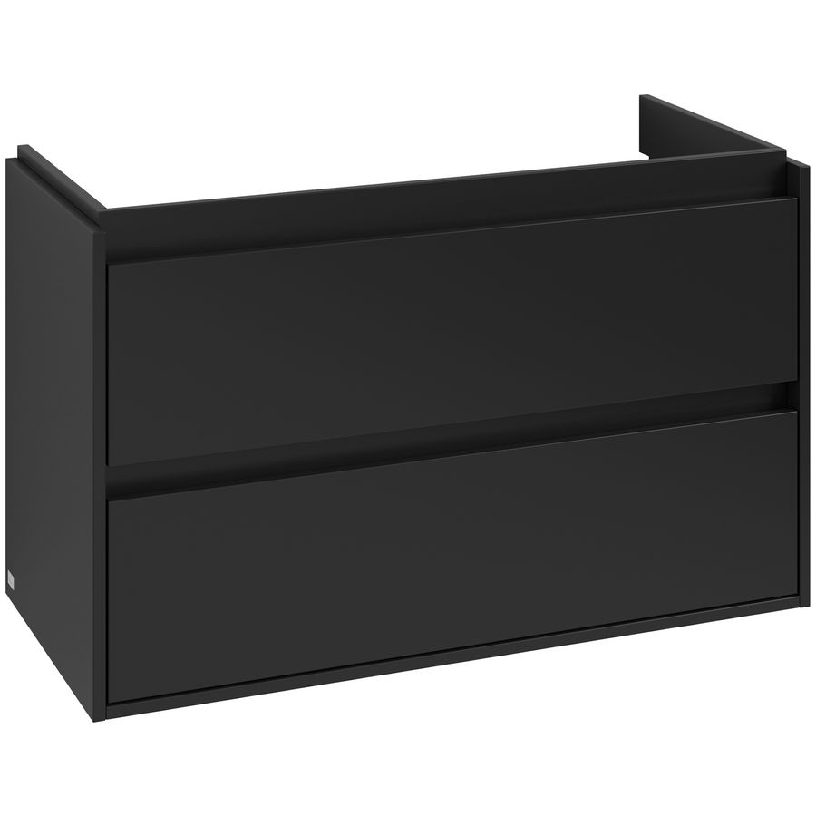 Wastafelonderkast Skyla 972x596x439mm Volcano Black