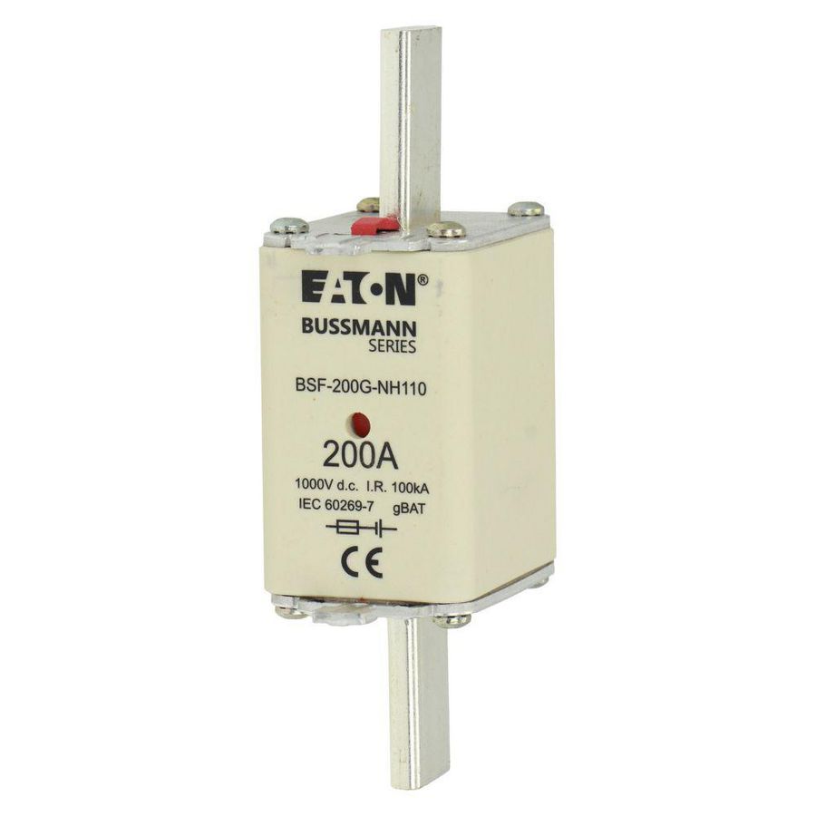Zekering hoge snelheid 200A DC 1000V NH1 40x53x135mm VVE=3