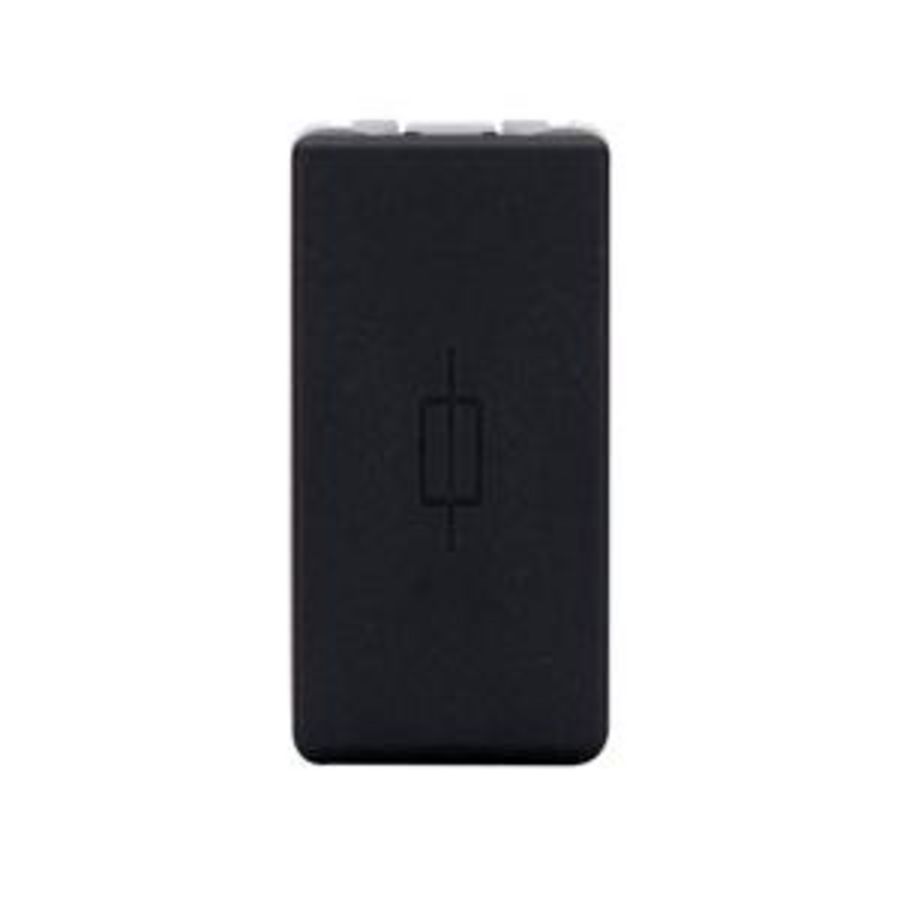 ZEKERINGHOUDER-250 Vac-16 A-1 MODULE-SYSTEM BLACK