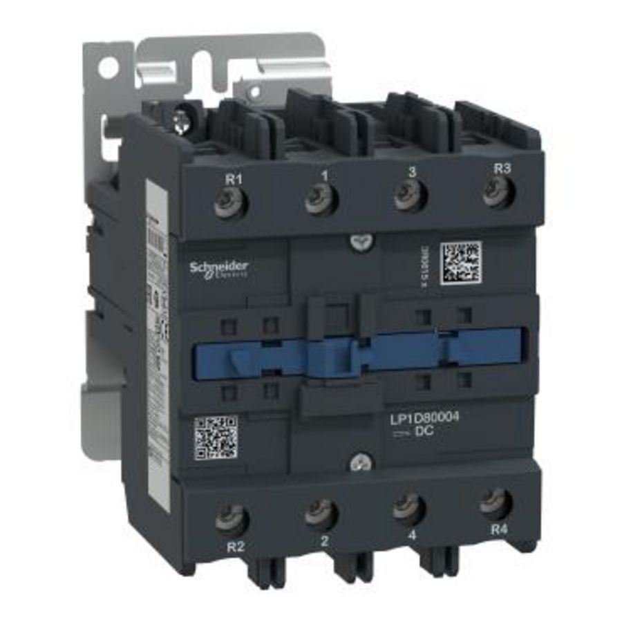 Contactor 2M+2V AC-1<=440V 125A Stuurspanning 24V DC D