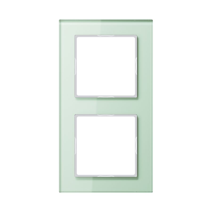 Afdekraam 2-voudig mat wit A-creation