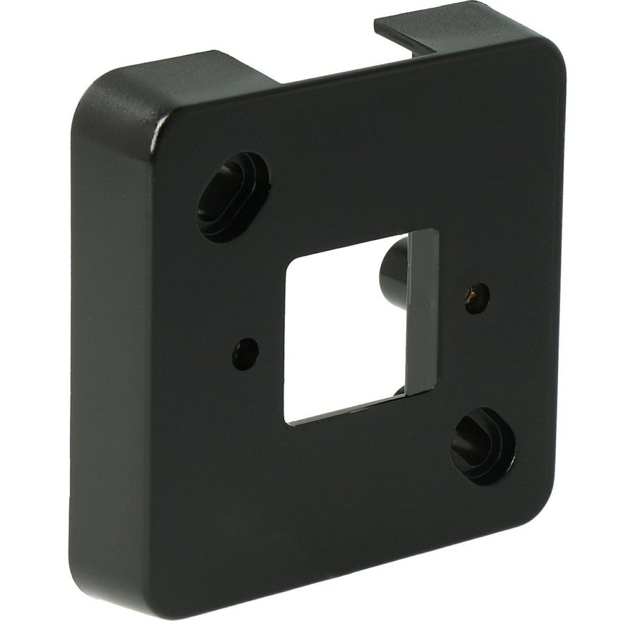 ME25 Montageplaat zwart (RAL 9005) VVE=50