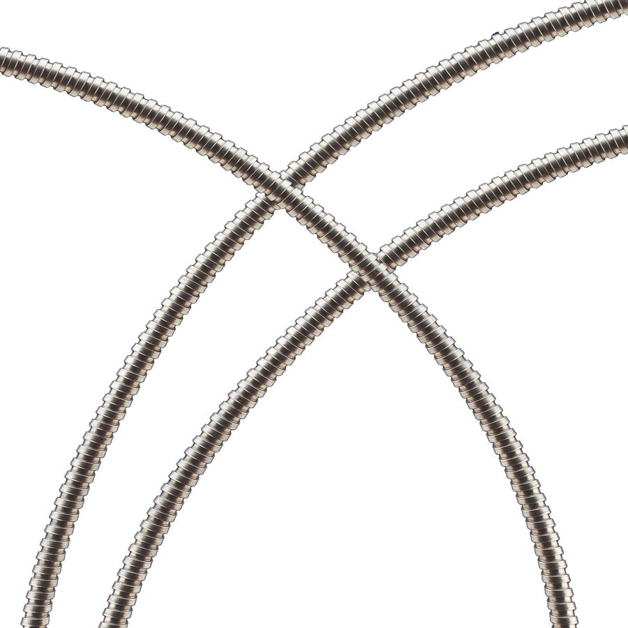 Rol a 50m. Beschermslang RVS spir.S-profiel 1,2x2,3mm IP40