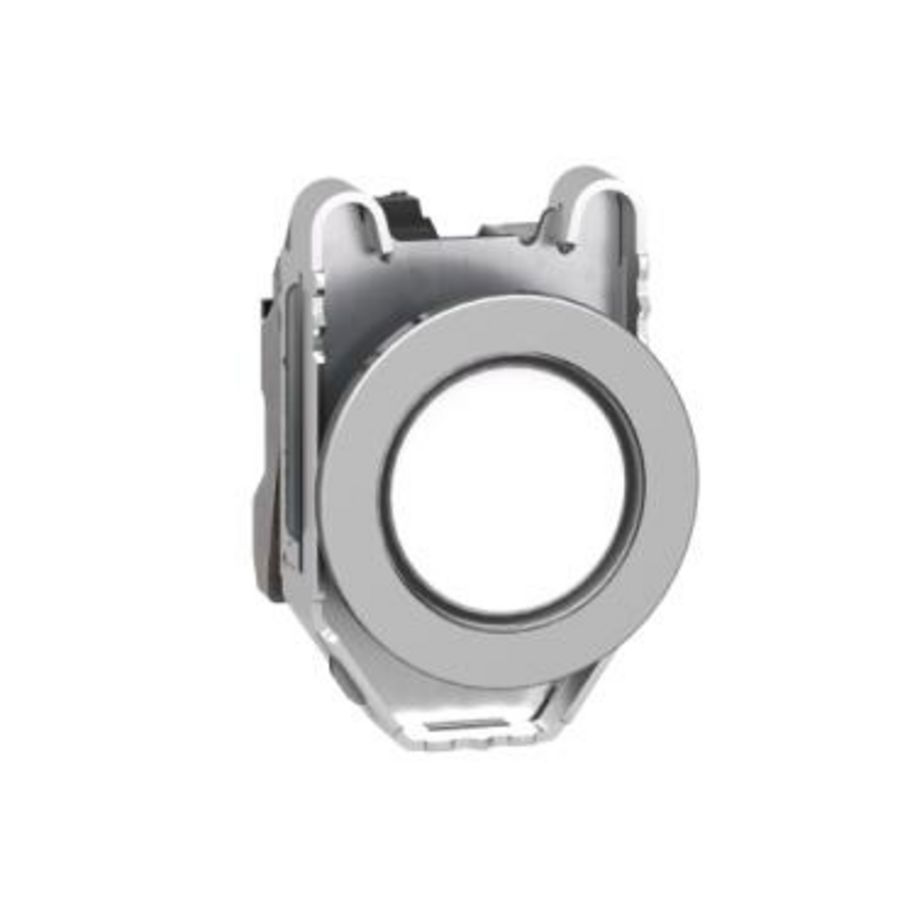 Verzonken signaallamp compleet Metaal Incl. led 230V AC Wit
