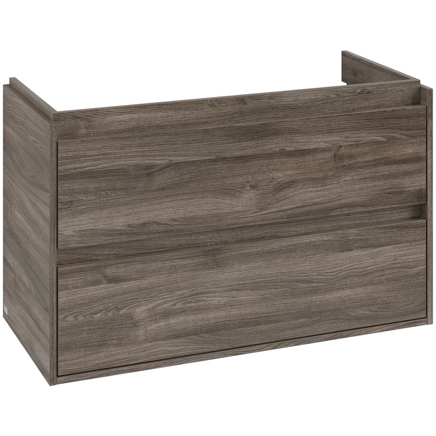 Wastafelonderkast Skyla 972x596x439mm Stone Oak