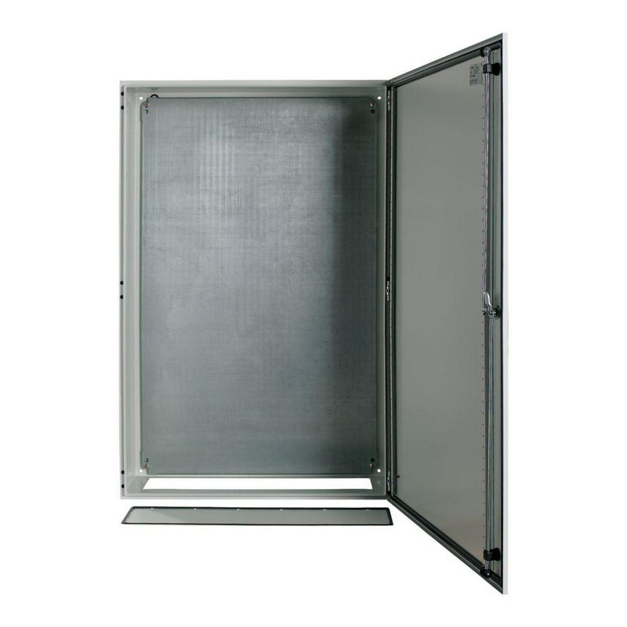 Wandkast IP66 incl. 3mm montageplaat HxBxD=1200x800x300mm