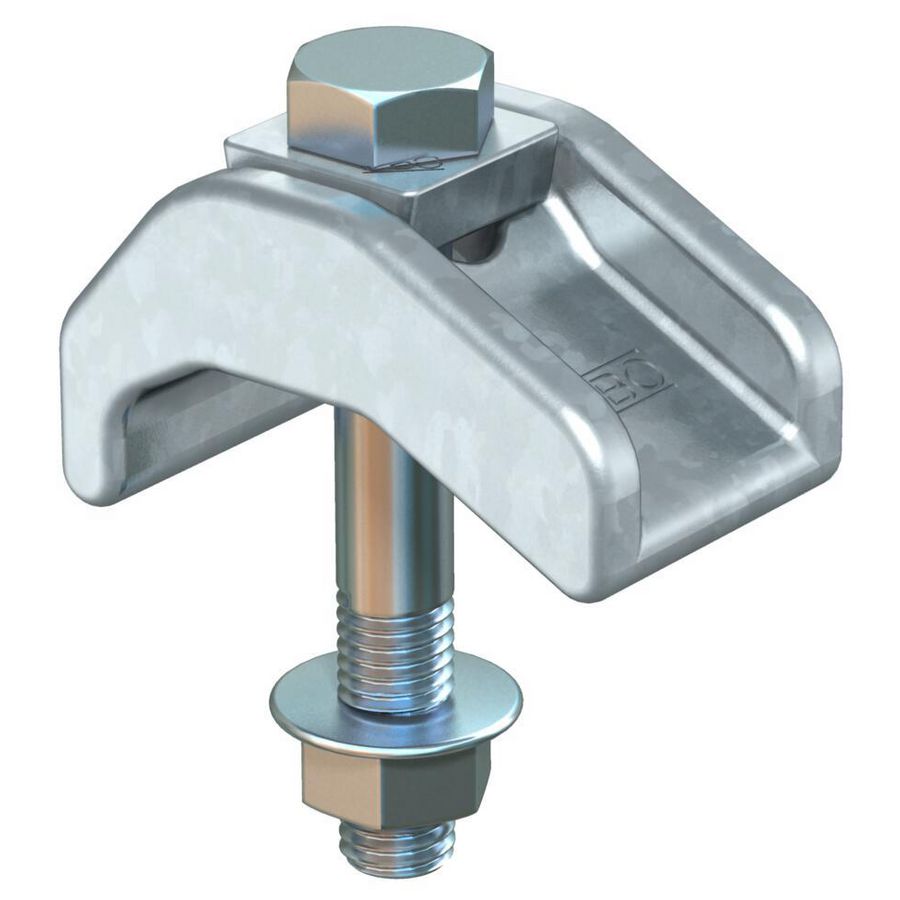 Spanklauw zware uitvoering combimoer M12x75 staal VVE=10