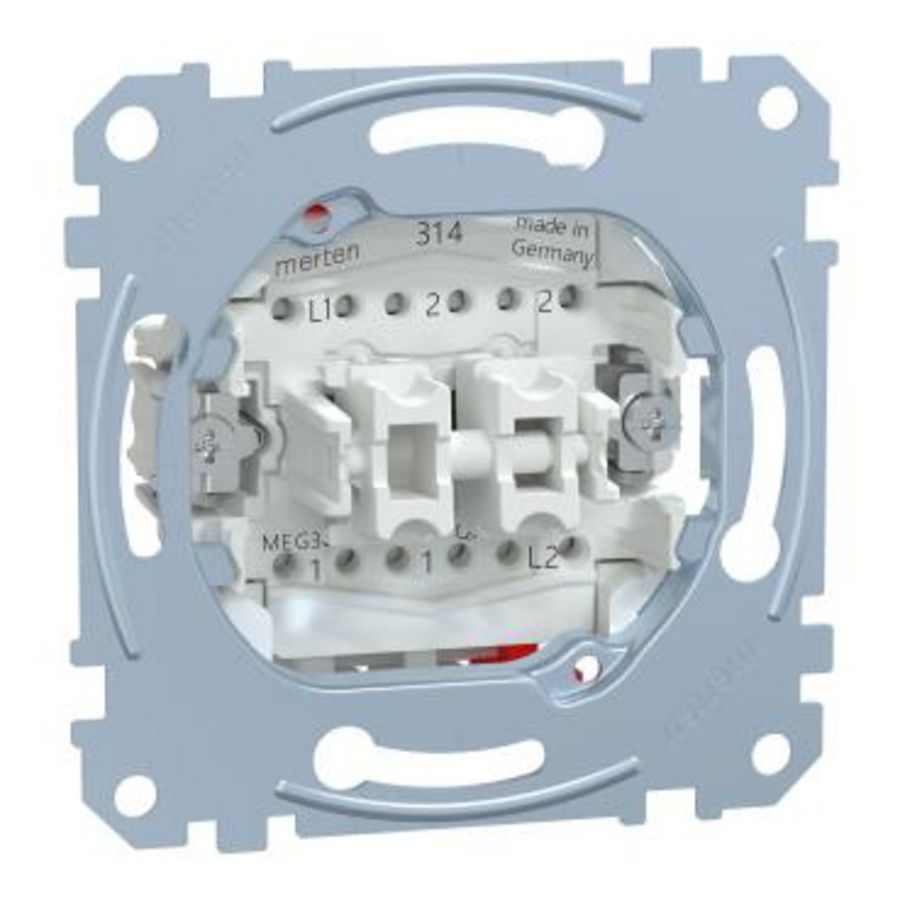 Wisselschakelaar/wisselschakelaar-16A/AC 250V-Steekklemmen