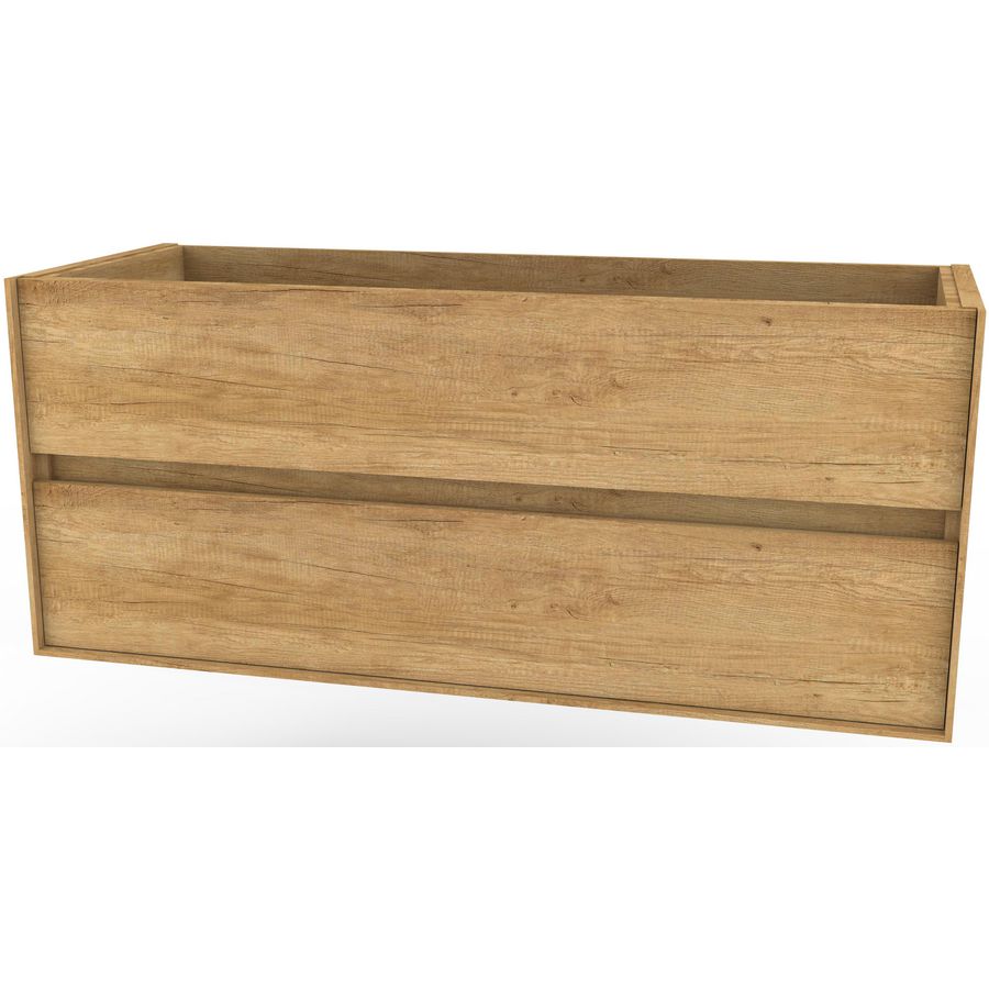 Pescara onderkast 1200x460x510mm naturel eik 2xla