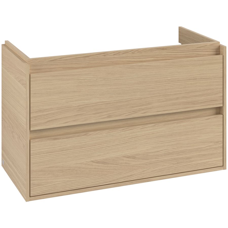 Wastafelonderkast Skyla 972x596x439mm Nordic Oak