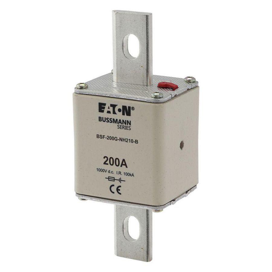 Zekering h. snelheid 200A DC 1000V NH2 54x61x150 gBat VVE=3
