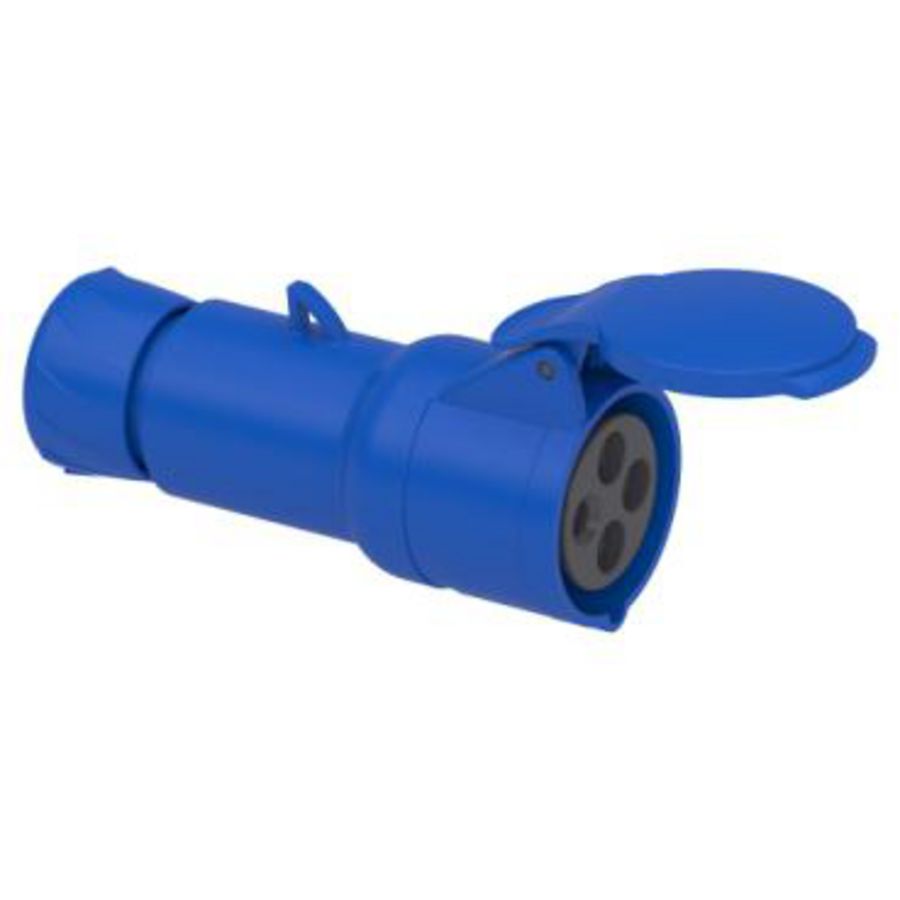 Koppelcontactstop FAST 3P+A 16A 200-250V AC 9h IP4 PratiKa
