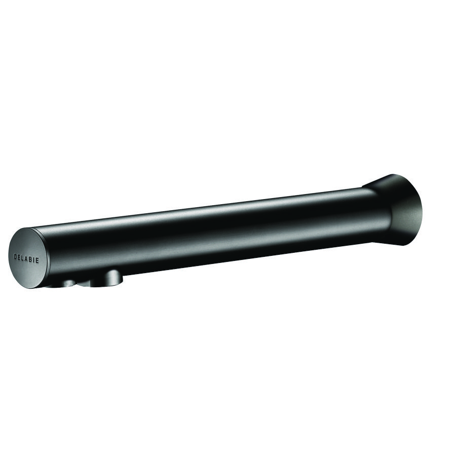Wastafelkrn M3/8" zwart 190 uitloop L.205 netsp.