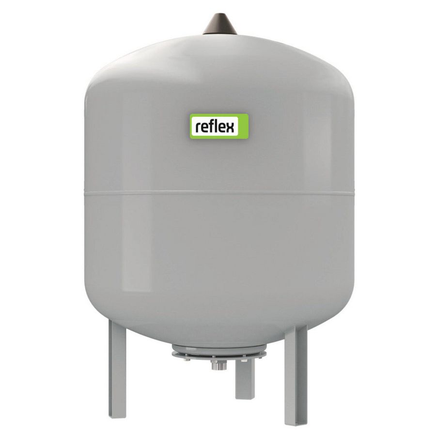 Expansievat NGV 50ltr. grijs voordruk 1,5bar aansluiting 1" max. 6bar staand model