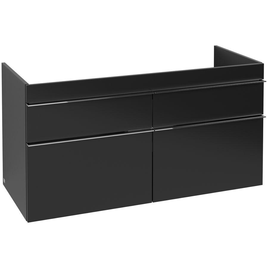 Wastafelonderkast Venticello 1153x590x502mm Volcano Black