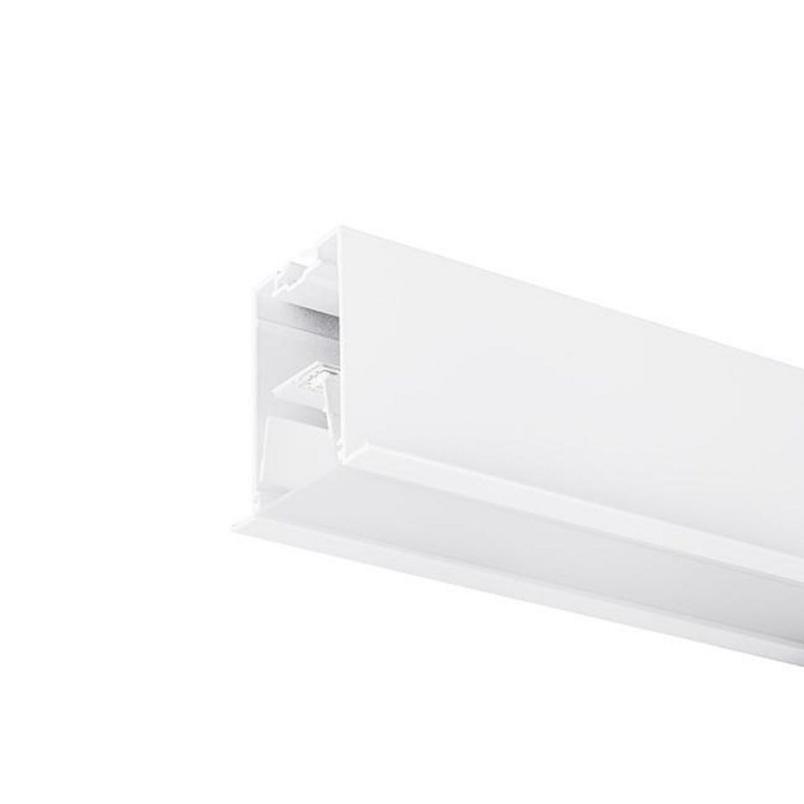 Plafond-/wandarmatuur MC2 Trim 1,2m. 3K DALI wit opaal