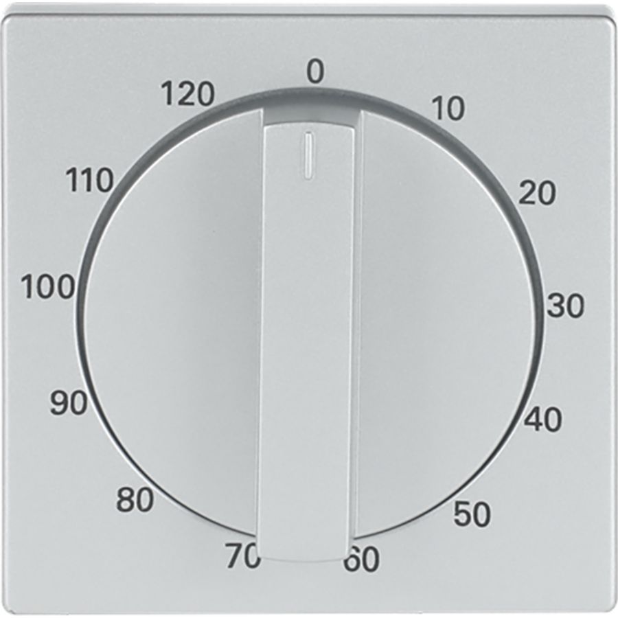 Centraalplaat + greep voor 1071U 120min f-aluailver (1771-83-103)