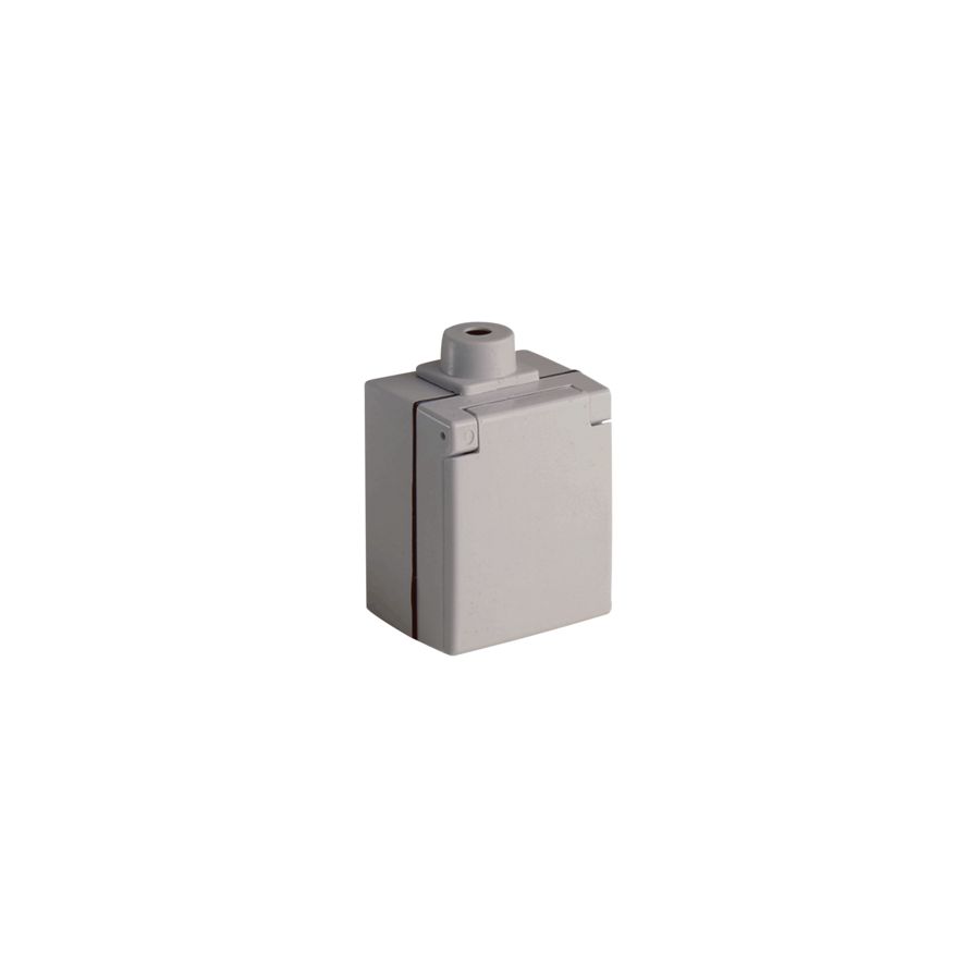 Opbouwcontactdoos PERILEX 16A IP44 grijs