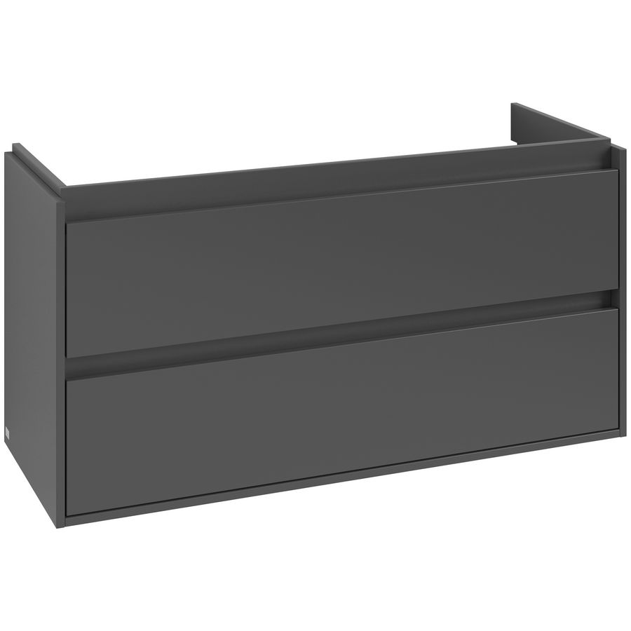 Wastafelonderkast Skyla 1172x596x439mm Graphite