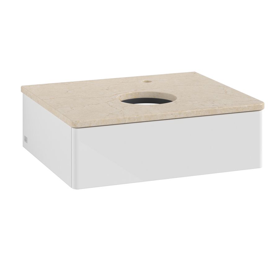 Wastafelonderkast Antao 600x190x500mm G.White.L K07053GF