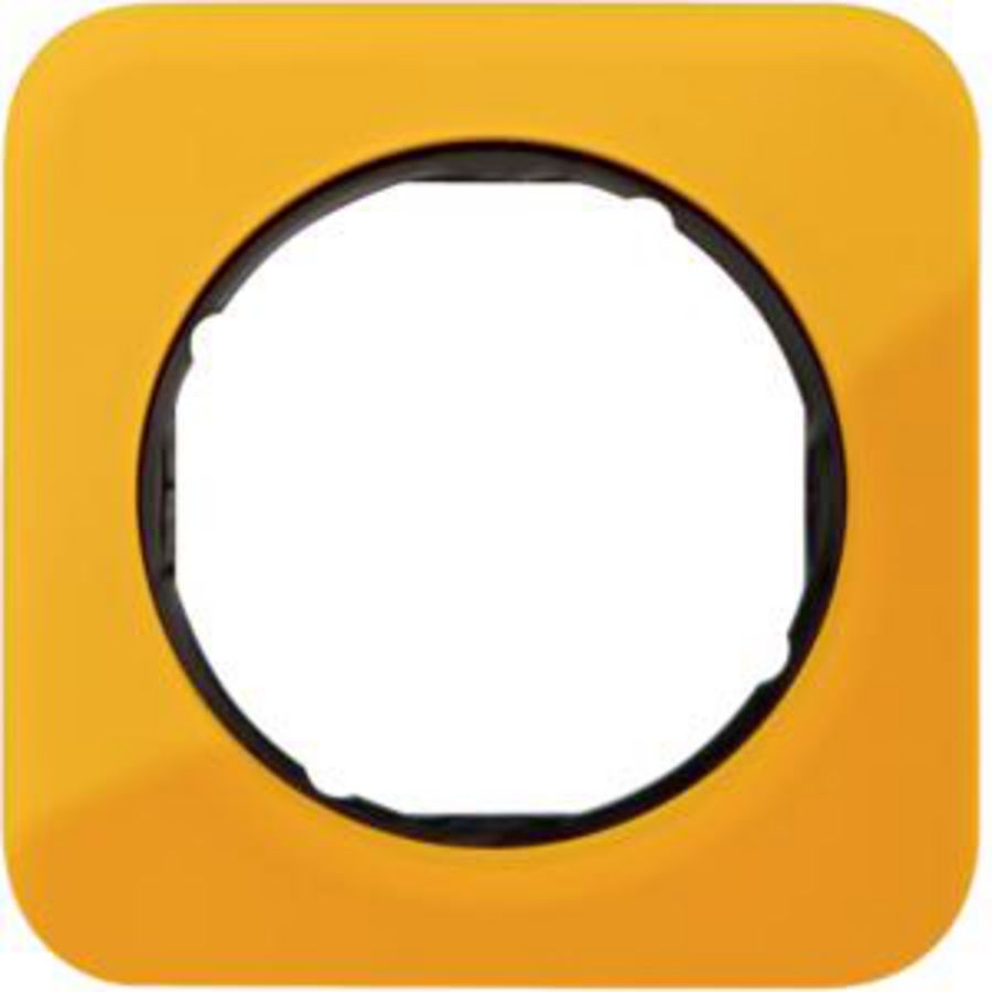 Afdekraam 1-v berker R.1 oranje acryl/zwart