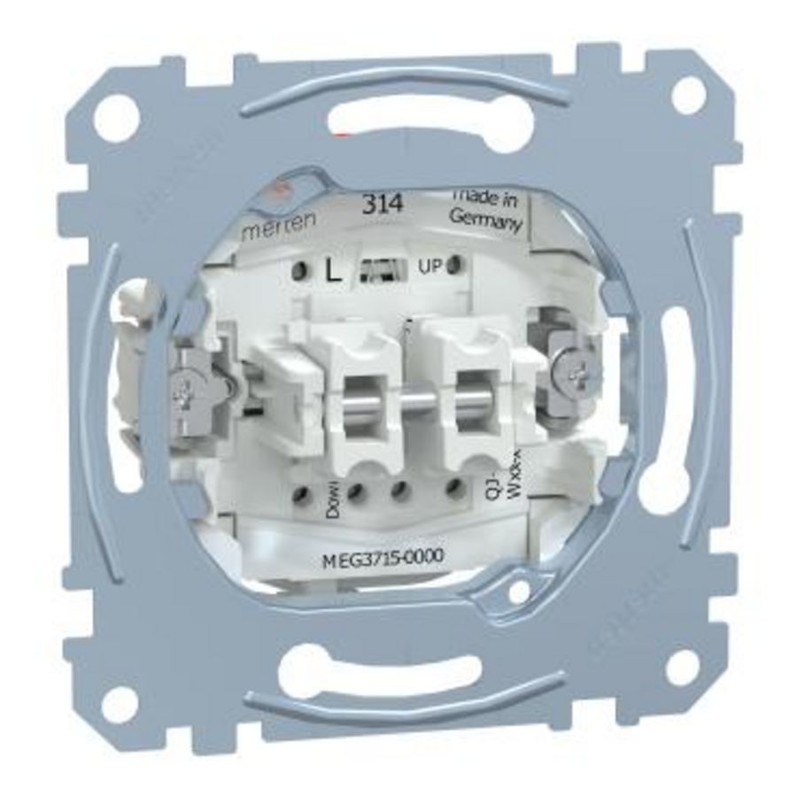 Merten-Sokkel-Jaloezieschakelaar-1-polig-10A/AC 250V