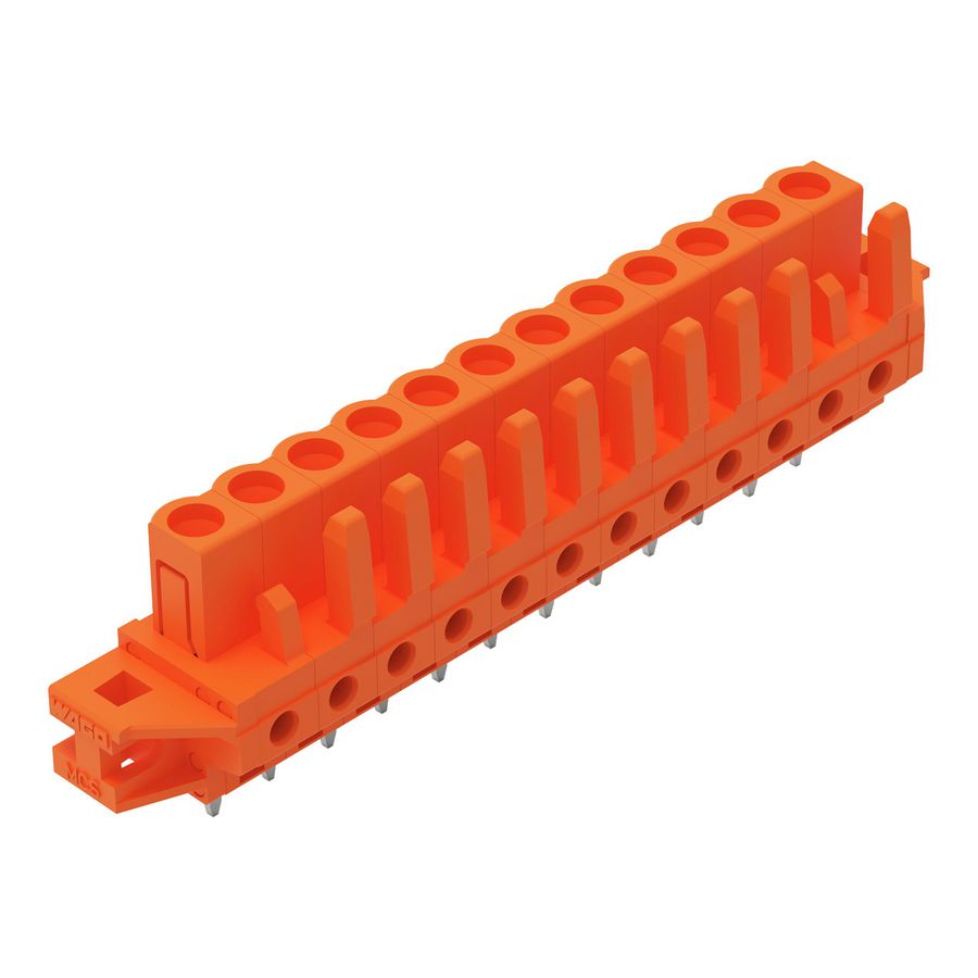 THT FE steker RE raster 5,08mm oranje 232-172/031-000 VVE=25