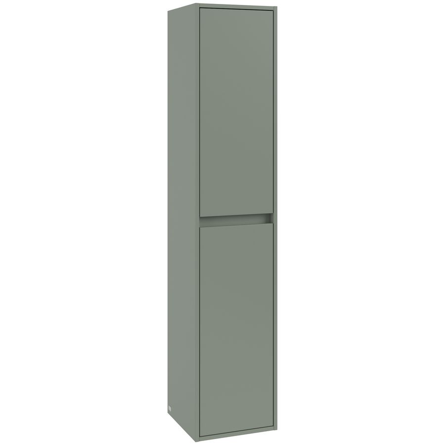 Hoge kast Skyla 350x1700x348mm Soft Green