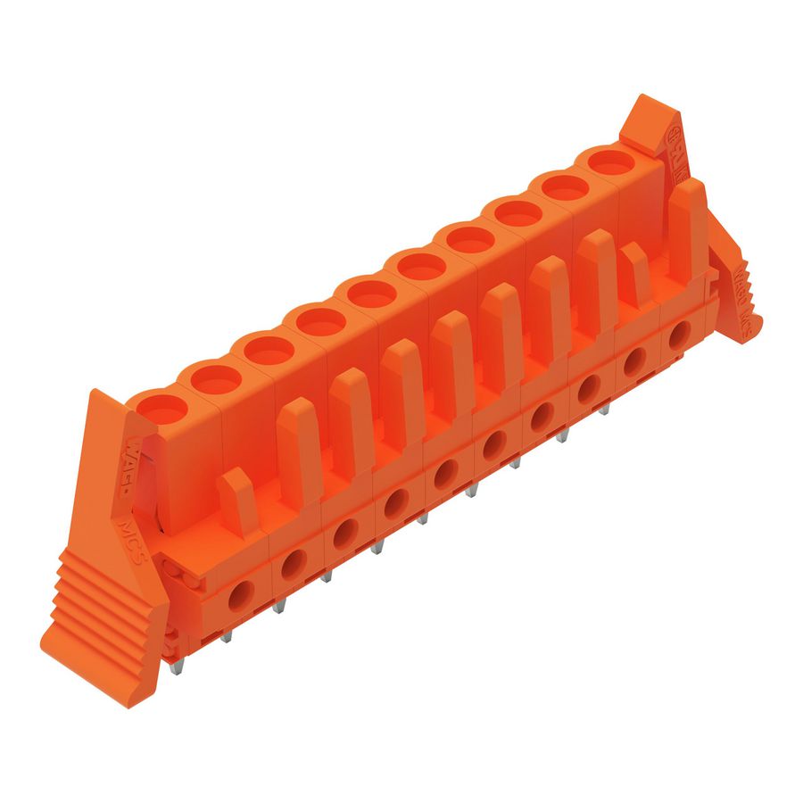 THT FE steker RE raster 5,08mm oranje 232-170/039-000 VVE=25