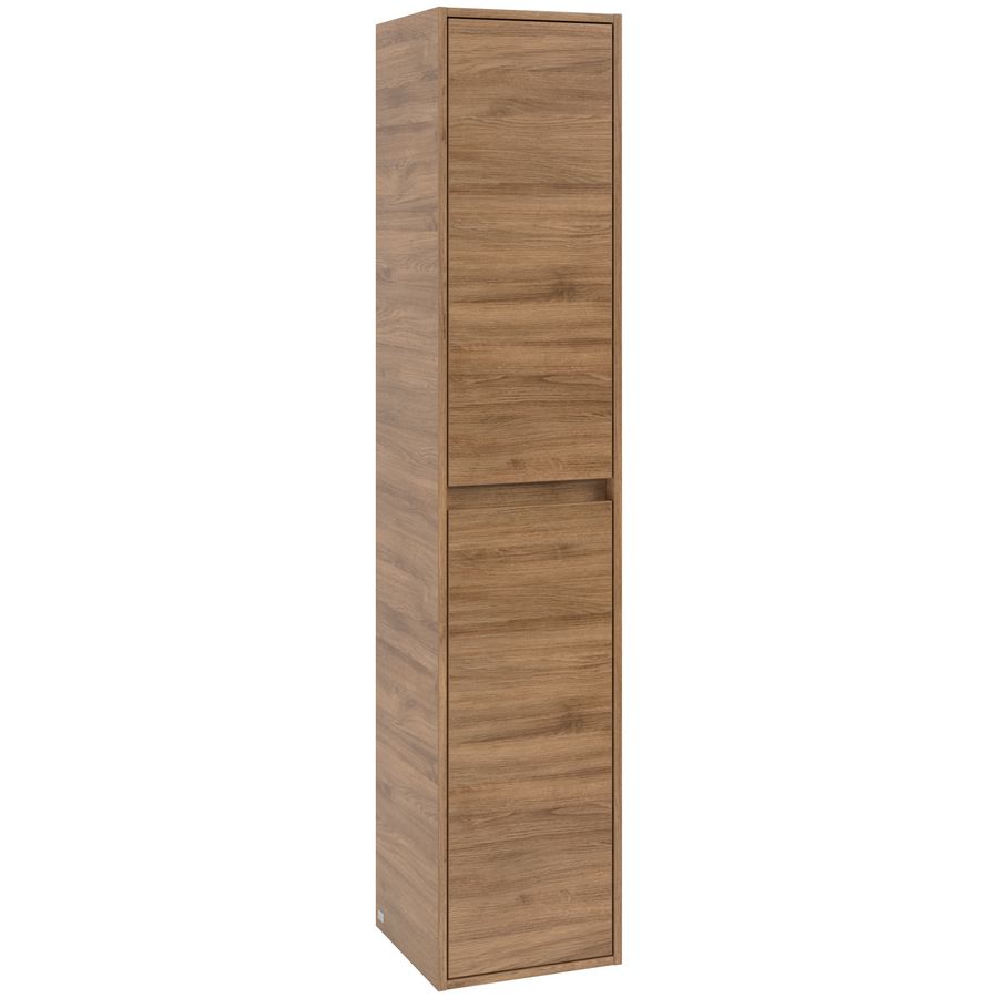Hoge kast Skyla 350x1700x348mm Oak Kansas