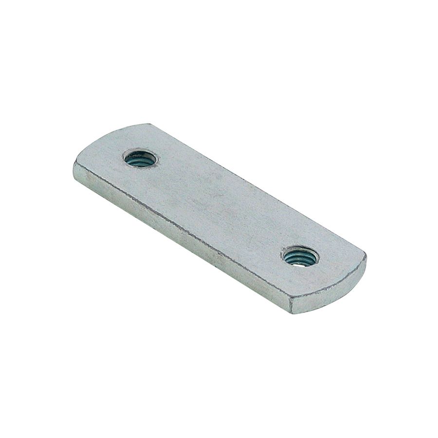 Schuifmoer verzinkt Rapidrail dubbel WM0-35M8 + veerring VVE=50