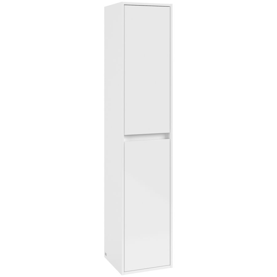 Hoge kast Skyla 350x1700x348mm Brilliant White