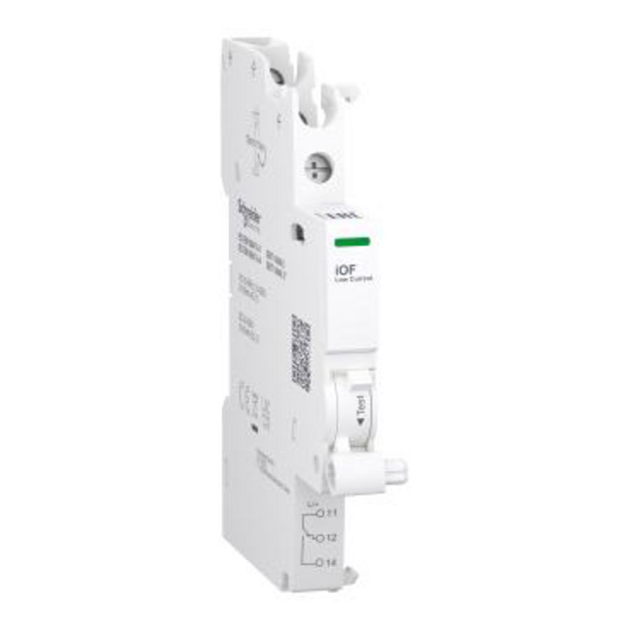 Aux. contact Acti9 A9A iOF 1 C/O 2mA to 100mA 24VAC to 250VA