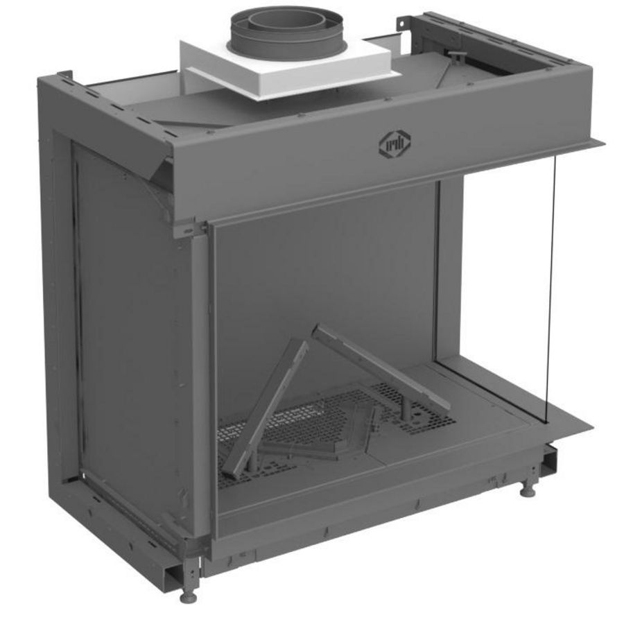 Maestro 80/2 RCH rechts ceraglass CV-glas LED aardgas G25.3