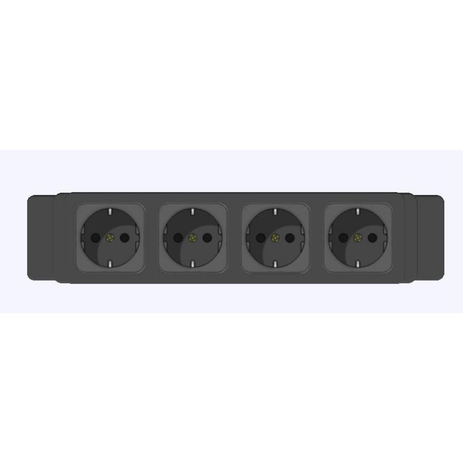 Netbox GST18I3 MS 4x230v in/out zwart